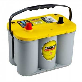 Batterie OPTIMA JAUNE 765A 12V-55Ah Capacité de réserve : 124 minutes à 25A
