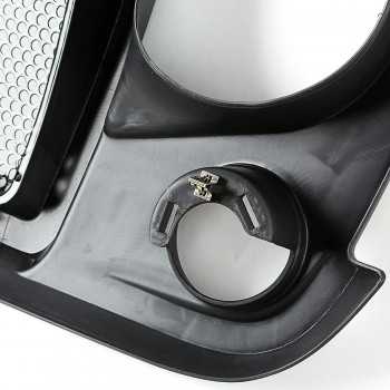 Grille de calandre SPARTAN noir mat Jeep Wrangler JK 2007-2018