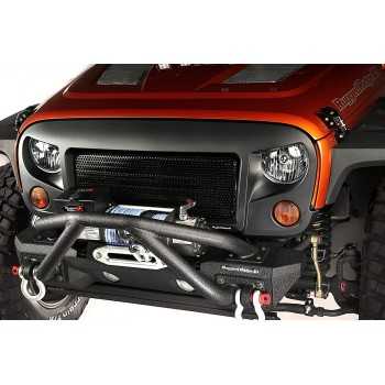 Grille de calandre SPARTAN noir mat Jeep Wrangler JK 2007-2018