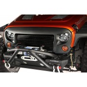Grille de calandre SPARTAN noir mat Jeep Wrangler JK 2007-2018