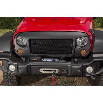 Grille de calandre SPARTAN noir mat Jeep Wrangler JK 2007-2018