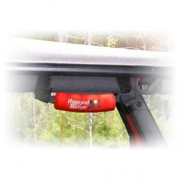 POIGNEE D'ARCEAU ROUGE NEOPRENE JEEP WRANGLER DE 2007 A 2016
