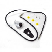 EMBASE D'ANTENNE CHROME JEEP CJ-YJ WRANGLER 76-95