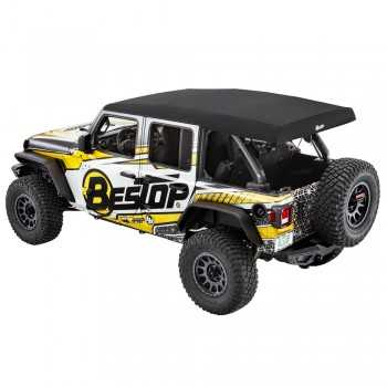 Capotage bestop® Supertop® Ultra noir Jeep Wrangler JL 2018- 4 Portes