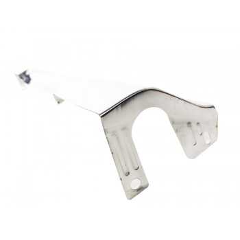 Couvre châssis avant inox Jeep Wrangler TJ 1997-2006