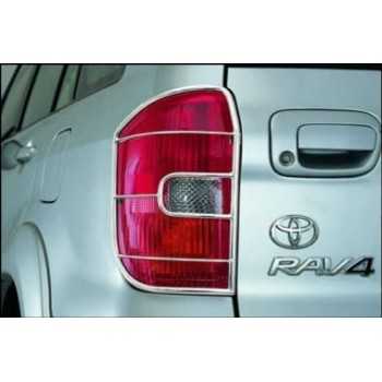 GRILLE DE FEUX ARRIERE INOX TOYOTA RAV 4 2003-2006 TOYOTA