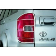 GRILLE DE FEUX ARRIERE INOX TOYOTA RAV 4 2003-2006 TOYOTA