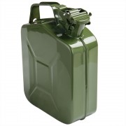 Jerrican type armée 5 litres dim. 27,5 x 25 x 11 cm