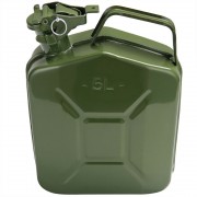 Jerrican type armée 5 litres dim. 27,5 x 25 x 11 cm