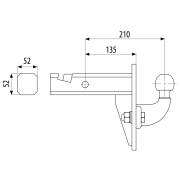 Attelage de remorque Jeep Wrangler JK-JL 2007-2021