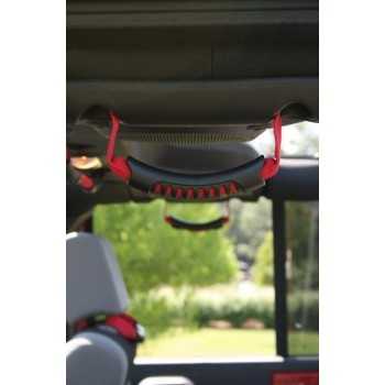 POIGNEE D'ARCEAU ROUGE ARRIERE JEEP WRANGLER DE 2007 A 2014