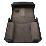 Tapis moquette de luxe noir Jeep Wrangler YJ 1987-1995