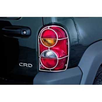 GRILLE DE FEUX ARRIERE INOX JEEP CHEROKEE 2001-2005