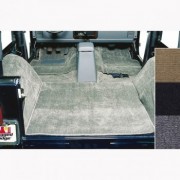 Tapis moquette de luxe gris Jeep CJ et Wrangler YJ 1976-1995