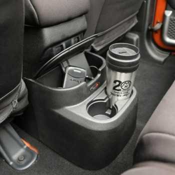 CONSOLE DE RANGEMENT NOIR JEEP WRANGLER 2 PORTES 2011-