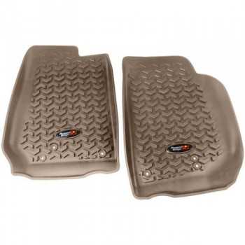 TAPIS DE PIED AVANT BEIGE JEEP WRANGLER JK 2014- JEEP