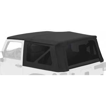 Capotage Supertop® BESTOP noir jeep Wrangler JK 2007-2018 2 portes