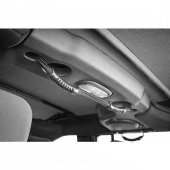 DOUBLE POIGNET CENTRAL JEEP WRANGLER 2007- NOIR