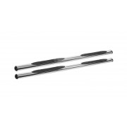 Tube en inox poli brillant de 100 mm