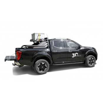 Arceau de sécurité noir avec panier à bagages Nissan Navara NP300 2015-