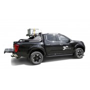 Arceau de sécurité noir avec panier à bagages Nissan Navara NP300 2015-