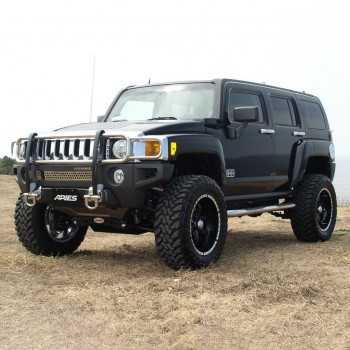 Marche pieds inox Hummer H2