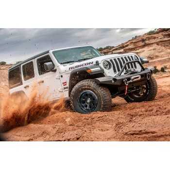 Jante WARN noir 8,5X17 Jeep Wrangler JK-JL déport ET0