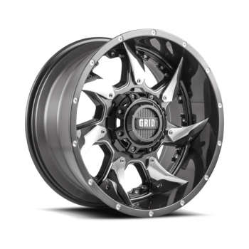Jante Grid Off-Road GD1 gun metal 9X17 6 trous 139,7 ET18