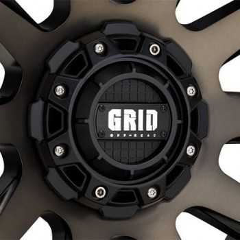 Jante Grid Off-Road GD05 noir mat 9X17 6 trous 139,7 ET18