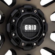 Jante Grid Off-Road GD05 noir mat 9X17 6 trous 139,7 ET18