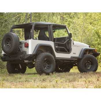Jeu de demi-portes tubulaire Jeep Wrangler TJ 1997-2006