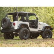 Jeu de demi-portes tubulaire Jeep Wrangler TJ 1997-2006