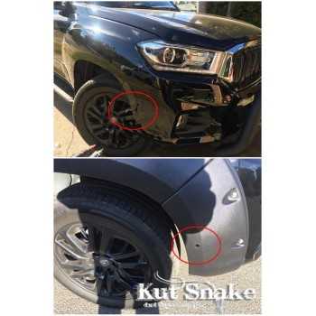 Extensions d'ailes Ford Ranger PX "Standard" - 55 mm large