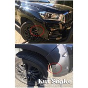 Extensions d'ailes Ford Ranger PX "Standard" - 55 mm large