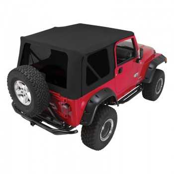 Capotage complet noir Jeep Wrangler TJ 1997-2006