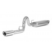 Silencieux arriere inox Jeep Wrangler TJ 4.0 L,2.5L OU 2L4 2000-2006