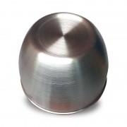 Cache moyeu fermé Aluminium poli diamètre 95mm hauteur 67 mm