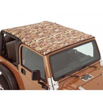 Bikini® Tops beige camouflage Jeep Wrangler TJ 2003-2006