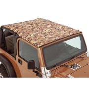 Bikini® Tops beige camouflage Jeep Wrangler TJ 2003-2006