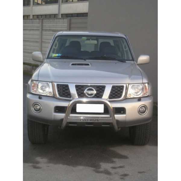 Medium bar inox 63 mm Nissan Patrol GR 2005-