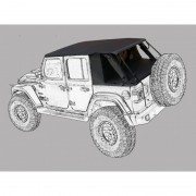 SUNTOP® TOP + CARGO U4 Jeep Wrangler JL