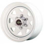  Jante acier 8 branches blanche 7X16 TOYOTA-MITSUBISHI-NISSAN