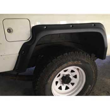 Elargisseurs d'ailes Toyota LJ7& /KZJ7& séries 2, 1990+ - 50 mm 2 portes