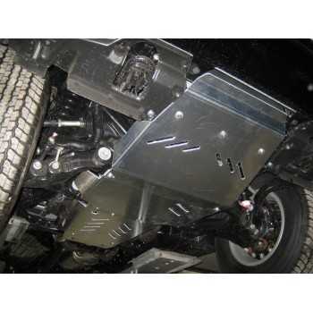 Blindage bv+bt acier Toyota VDJ200 2008-10/2015
