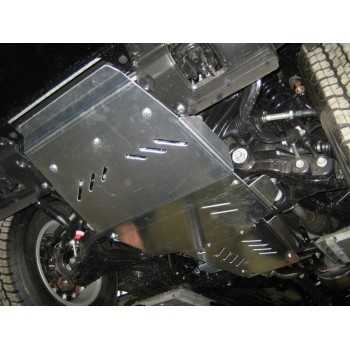 Blindage bv+bt acier Toyota VDJ200 2008-10/2015