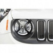 Grille de phare avant noire Jeep Renegade 2015-2018