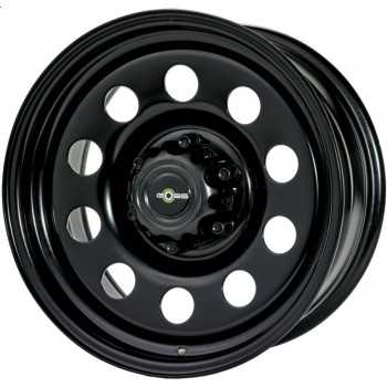 Jante acier Goss Modular II Black 7X17 Toyota-Nissan-Mitsubishi-Ford 6 trous 139,7 déport ET20