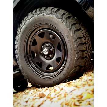 Jante acier noire 7X15 Toyota Hilux Revo Déport ET20