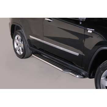 MARCHE PIEDS INOX 50 MM JEEP GRAND CHEROKEE 2011