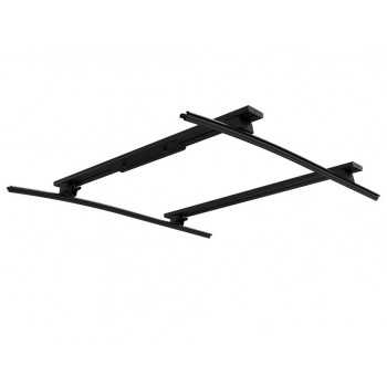 1 déflecteur de vent de barre de toit de 10 mm